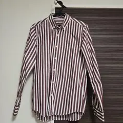 nano・universe(ナノ・ユニバース)　ストライプシャツ
