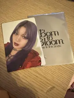 HANA NAOKO Born to Bloom トレカ　ステッカー付き