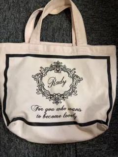 Rady トートバッグ ピンク ミニバッグ