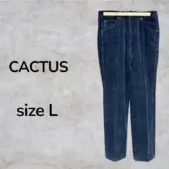 CACTUS パンツ　ストレートパンツ　ズボン　コーデュロイ素材　古着