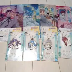 一番くじ　ホロライブ　クリアファイル　全4種 ラバーチャーム　全4種