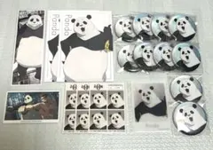 呪術廻戦0 Class Photo パンダ 缶バッジ ポストカードクリアカード