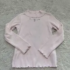 mezzo piano ピンク 長袖カットソー 120