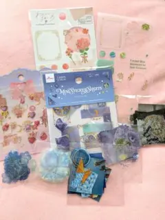 ミニステッカーシート セット まとめ売り　卒業式　卒園式　色紙　デコ　推し活