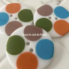 レトロボタンまとめ売り◆ヴィンテージ◆昭和レトロ◆サイケデリック◆ビッグボタン