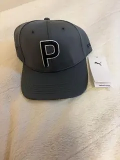 新品 タグ付き PUMA プーマ ゴルフ キャップ Pロゴ OSFA