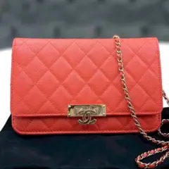 2025年最新】CHANEL カラー：オレンジ系 長財布の人気アイテム - メルカリ