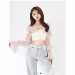 完売品】Darich チョーカーリボンシャーリングベアトップ IVO - メルカリ