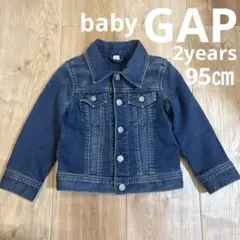 babyGAP ギャップベビー デニムジャケット 2歳 95 Gジャン ブルー