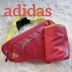 美品 adidas ウエストバッグ ランニングバック ボディバッグ