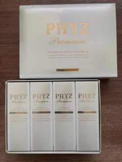 PHYZ プレミアム ゴルフボール ゴールドパール ダース
