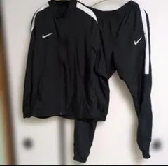 Nike ジャージ上下セット 黒　メンズL 細身