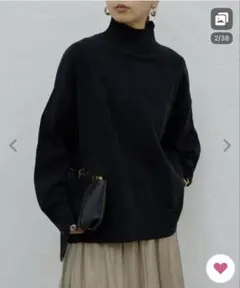 完売！新品未使用　GALLARDAGALANTE　オーバータートルニット