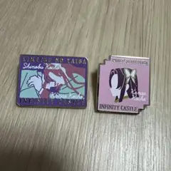 鬼滅の刃 キャラクターモチーフピンズ　胡蝶カナエ　胡蝶しのぶ