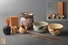 備前焼ほか 古陶3点セット 鳥用水飲み器 徳利 花入 共箱付 東山窯 作家物 備前焼ほか 古陶3点セット 鳥用水飲み器 徳利 花入 共箱付 東山窯 作家