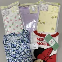 70〜80cm ボディスーツ インナー 肌着 5枚セット