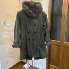 KBF モッズコート オリーブグリーン　中古使用感あり