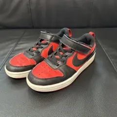 Nike スニーカー レッド/ブラック ベルクロ　20cm