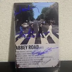 ビートルズ Abbey Road メタルポートレート　ブリキ看板