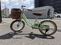 子供用自転車 ミントグリーン 2022年製 18インチ埼玉直取引限定 - メルカリ