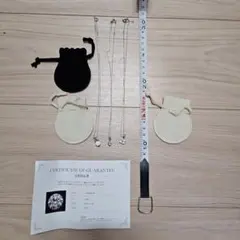 アクセサリー　ネックレス3点