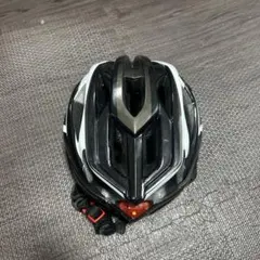 自転車用ヘルメット LEDライト付き ブラック ホワイト
