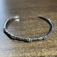 バングル ヴィンテージ フローラルクロス アラベスク 唐草 シルバー925のサムネイル