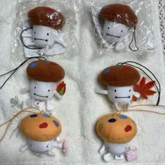 ドコモダケ ぬいぐるみ ストラップ 6種セット