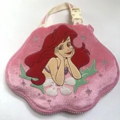 アリエル DVD/CDケース 貝殻型 ピンク ディズニー リトルマーメイド