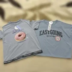 新品！キッズ子ども女の子トップス半袖Tシャツ2点セット１５０〜１６０センチ