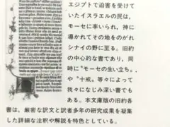 出エジプト記 関根正雄 訳 岩波文庫