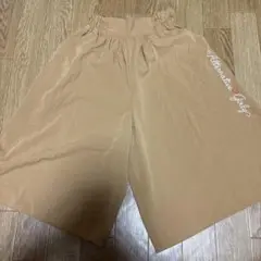 ALGY ベージュ ワイドパンツ　130cm
