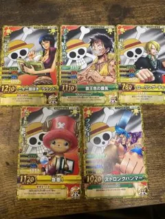 ワンピーベリーマッチダブル　エンブレムカード　麦わらの一味