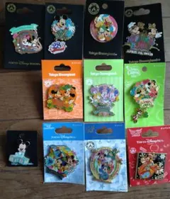 東京ディズニーリゾート ピンズ まとめ売り 東京ディズニーリゾート ディズニー ピンバッジ まとめ売り