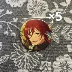 あんスタ 逆先夏目 イベコレ缶バッジ casual 5点