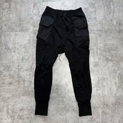 激安最終値下げ‼️The Viridi-anne 24ssサルエルパンツ ブラック The Viridi-anne - ベルト付きサルエルパンツ | ADDICT WEB SHOP