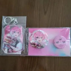 めておら みかさくん 誕生日アクリルキーホルダーと缶バッジセット