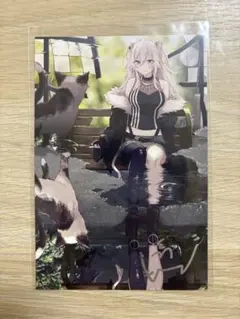 ホロライブ 獅白ぼたん 誕生日記念2020 直筆サイン入りポストカード