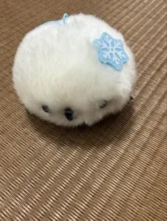 シマエナガ 白いふわふわぬいぐるみマスコット