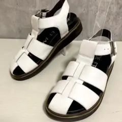 【美品】MODE ET JACOMO モードエジャコモ グルカサンダル 白のサムネイル