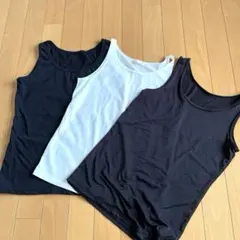 GU他　タンクトップセット Mサイズ 黒白