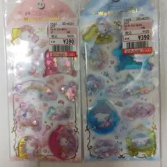 【国内正規品】ハローキティ シナモロール ウォーターシール ストーンシール