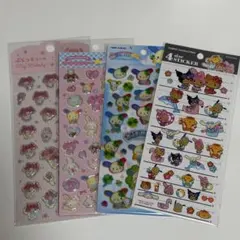 サンリオ シール まとめ売り ウサハナ シュガーバニーズ マイメロ キティ