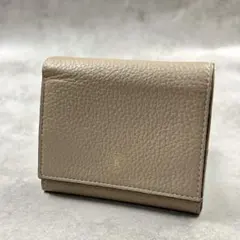 Russet レザー ギャルソン グレージュ 折り財布 8154のサムネイル