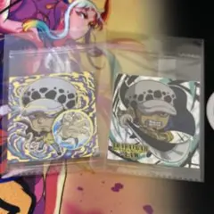 ワンピースウエハーストラファルガー・ローSEC ステッカーセット