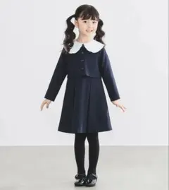 B:MING by BEAMS ネイビー ワンピース 110 セレモニー