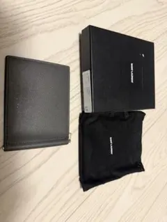 【中古】SAINT LAURENT グレー　マネークリップ
