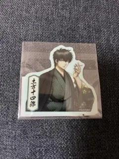 銀魂 片面花柄和装　書き下ろし　新品マルイ　ダイカットステッカー　土方十四郎