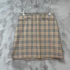Burberrys OF LONDON♡ノバチェック ミニスカート36（S相当）のサムネイル