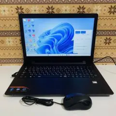 Y843 LENOVOノートパソコン WEBカメラSSDメモリ8G高速Win11